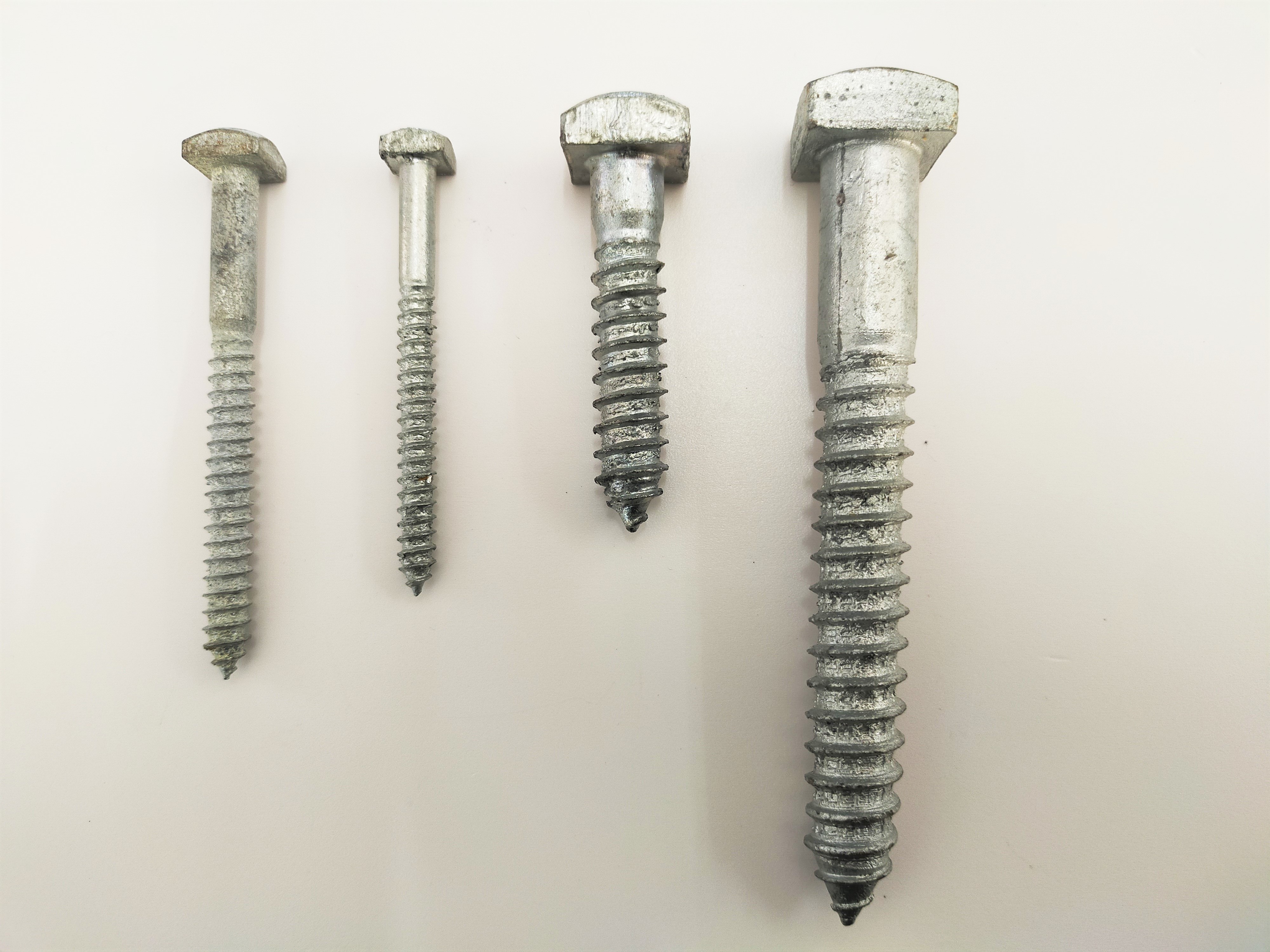 Metric Hex Head Coachscrews Galvanised Seaware
