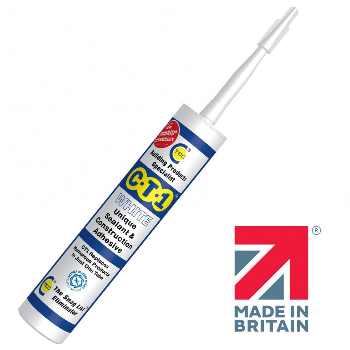 CT1 Sealant and Adhesive 290ml Various Colours
