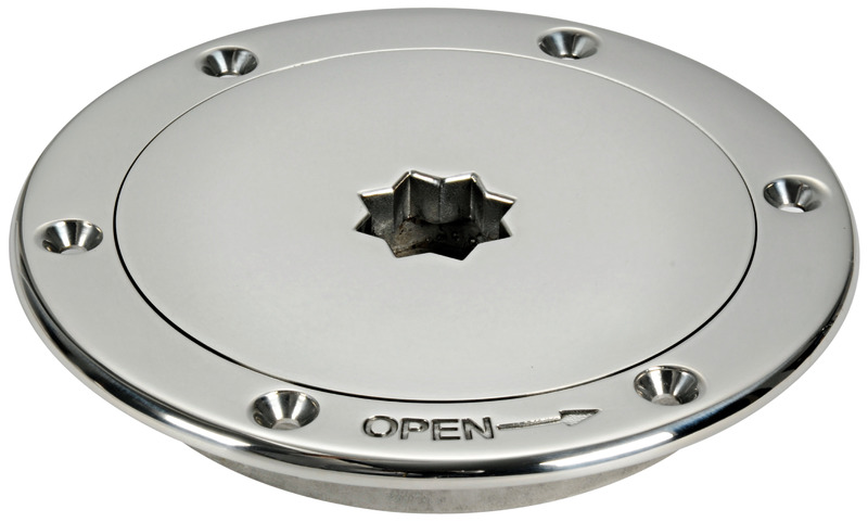 thumbnail image 2 of SecureFix Direct 6" Round Watertight Boat Deck Inspection Hatch – White – SFNH06 2 of 5